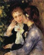 Pierre Renoir Confidences USA oil painting reproduction